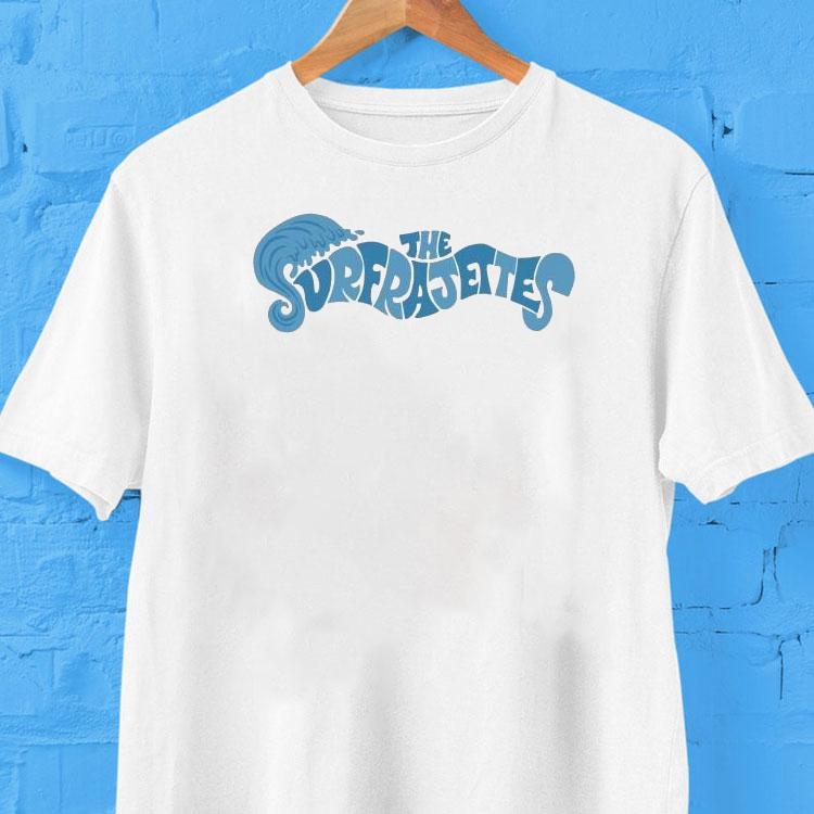  The Surfrajettes Wave Logo Tshirt