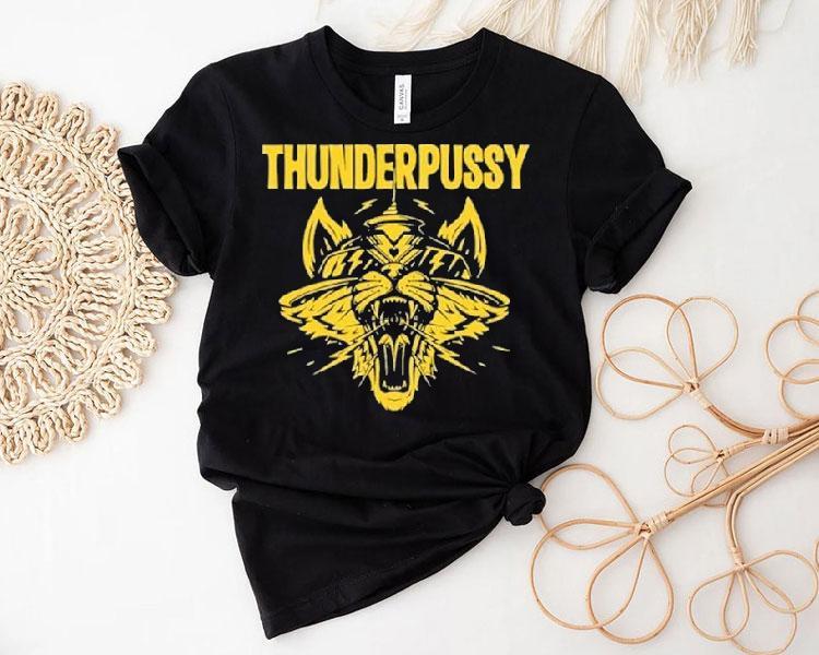 Thunderpussy Cat Head Shirt 4 Thunderpussy Cat Head Tshirt