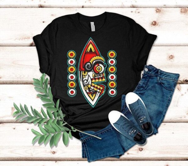 Top Mexica New Year 12 Tecpatl Shirt
