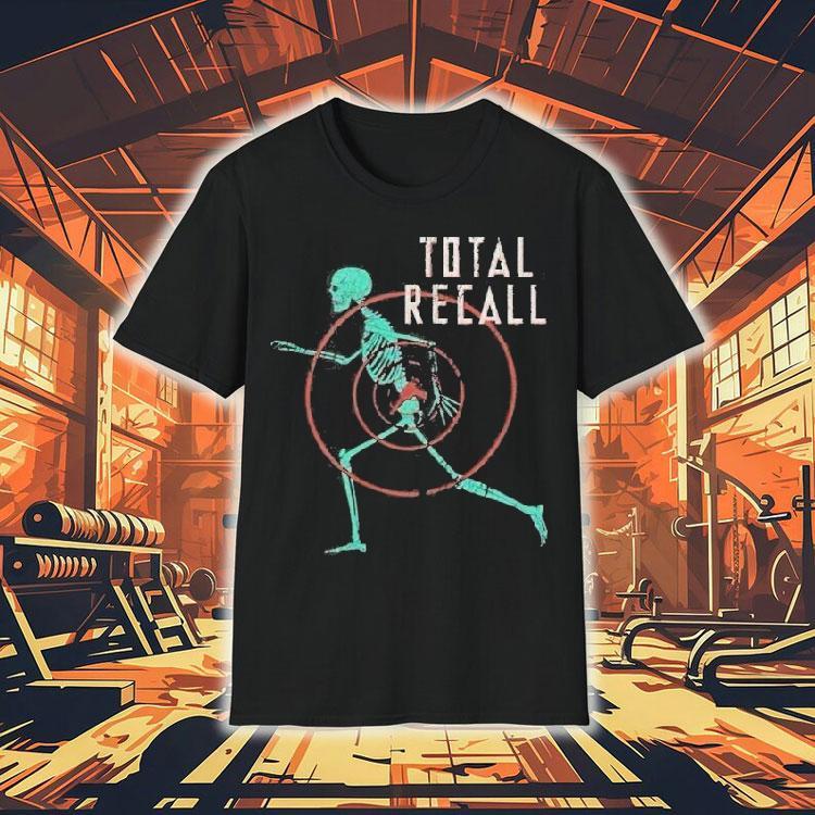  Total Recall Skeleton Skull Tshirt