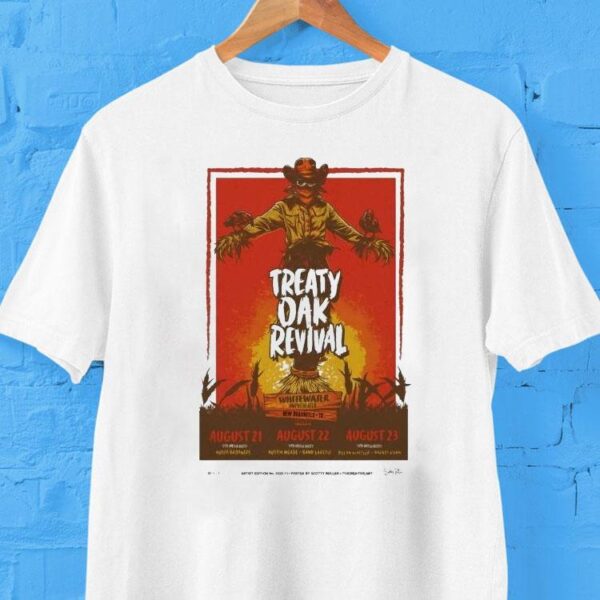 Treaty Oak Revival Concert New Braunfels, Tx 2025 Shirt