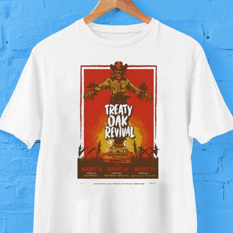  Treaty Oak Revival Concert New Braunfels Tx  Tshirt