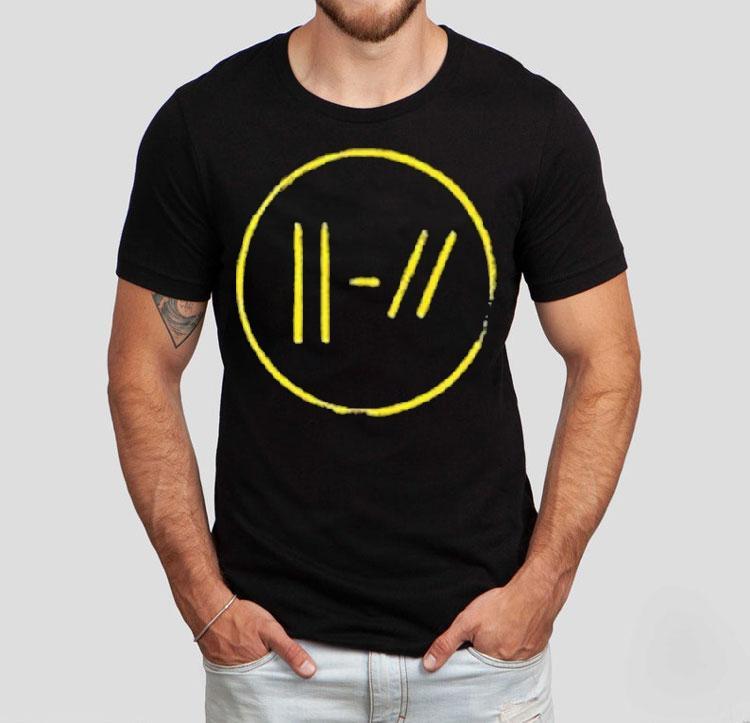 Twenty One Pilots Double Lines Logo Tshirt