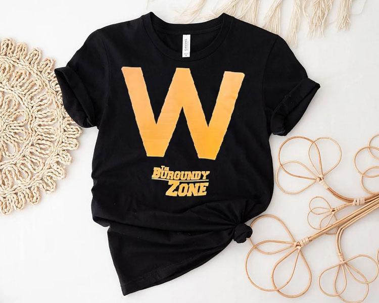 W The Burgundy Zone Shirt 4  W The Burgundy Zone Tshirt