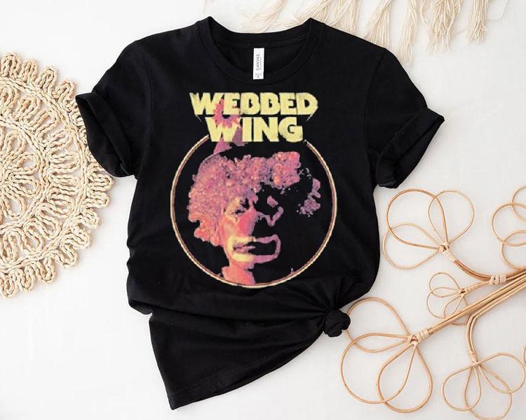 Webbed Wing Crying Clown Head Tshirt