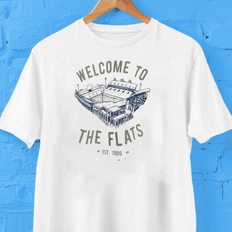 Welcome To The Flats Est Georgia Tech Football Tshirt