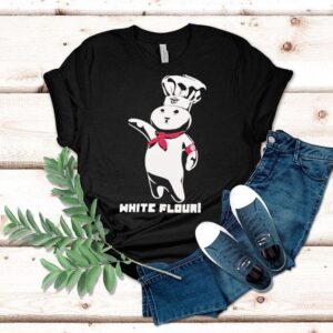 White Flour Pillsbury Doughboy Tshirt