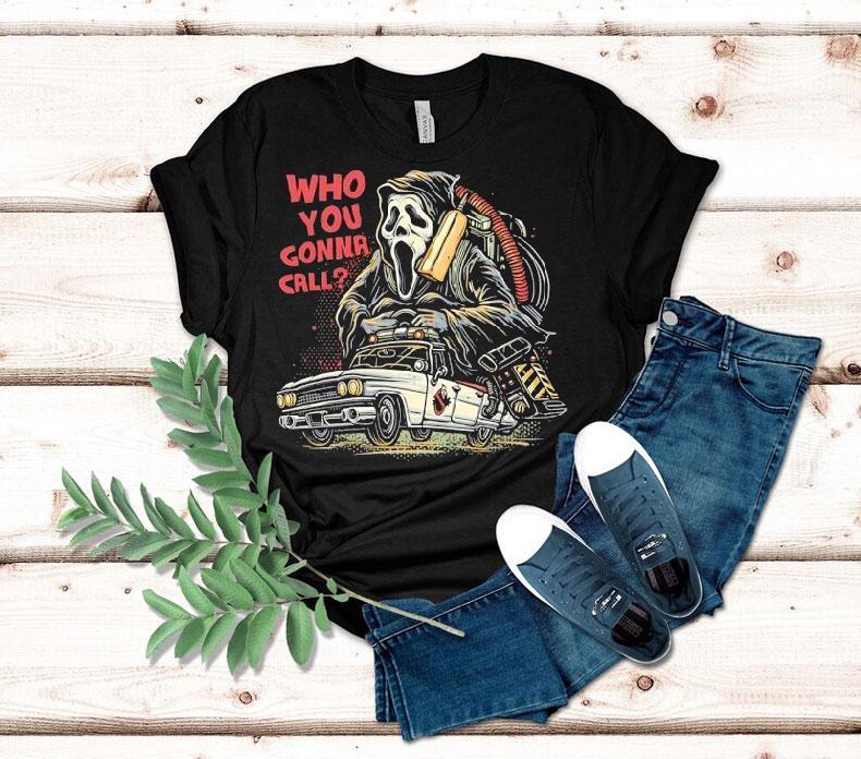  Who You Gonna Call Ghostface Driving The Ecto  Tshirt