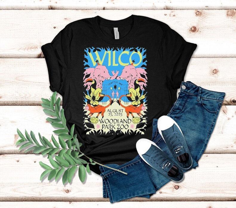  Wilco At Woodland Park Zoo In Seattle Wa On August   Tshirt