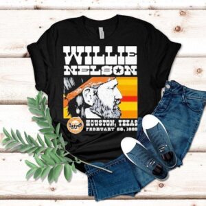 Willie Nelson Astrodome Houston Astros Texas Tshirt
