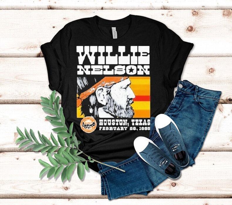  Willie Nelson Astrodome Houston Astros Texas Tshirt