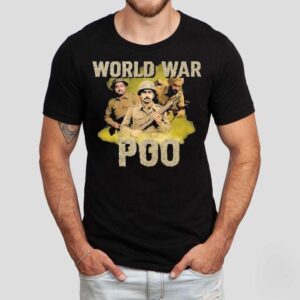 World War Poo Soldier Raag Desh Tshirt