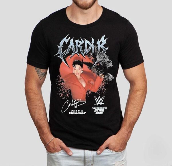 Wwe X Cardi B Am I The Drama Shirt