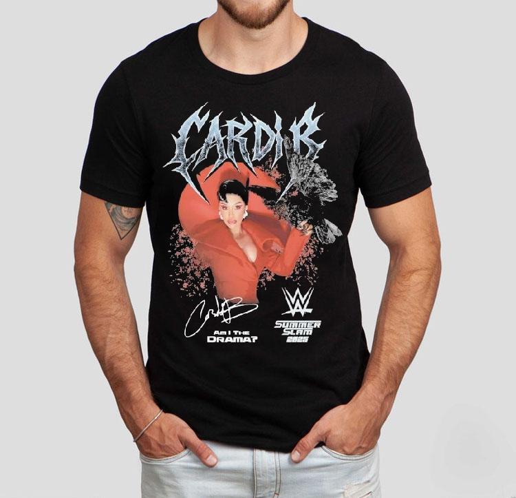  Wwe X Cardi B Am I The Drama Tshirt