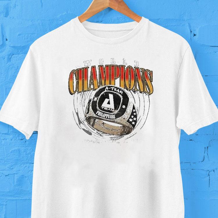  Zero A Team World Champion Reppin The Motherland Since  Ring Tshirt