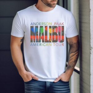 Anderson Paak Malibu Tour Palm Tree Tshirt