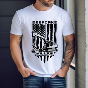 Andrew Flair Beefcake Construction Excavator Left Ches Tshirt