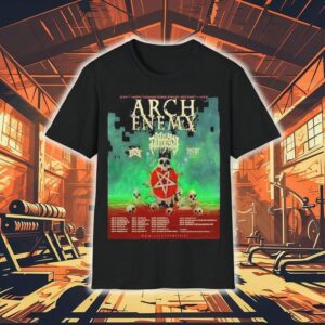 Arch Enemy North American Blood Dynasty Tour Tour Dates Tshirt
