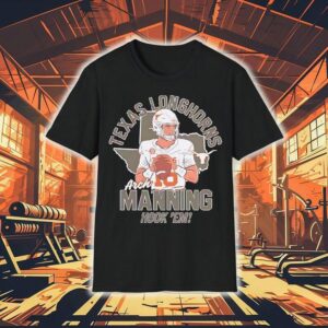 Arch Manning Hook Em Texas Longhorns Football Tshirt