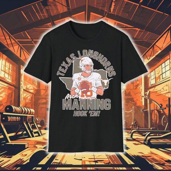 Arch Manning Hook ’em Texas Longhorns Football Shirt