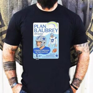 Brandon Aubrey Dallas Cowboys Nfl Kicker Coming Through In The Clutch Tshirt