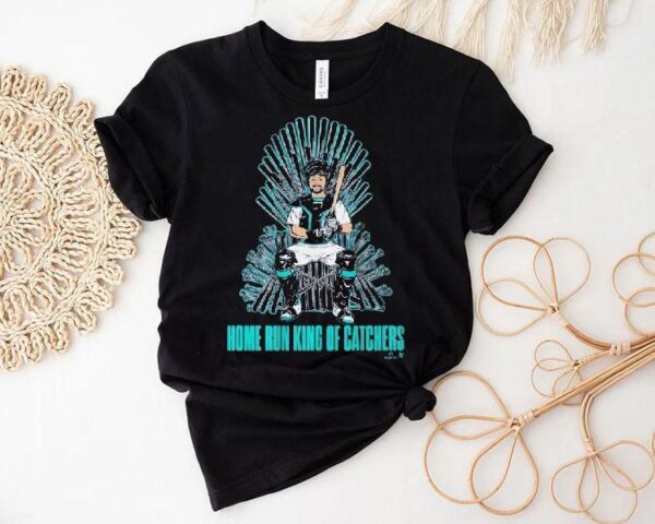 Cal Raleigh Home Run King Of Catchers Shirt
