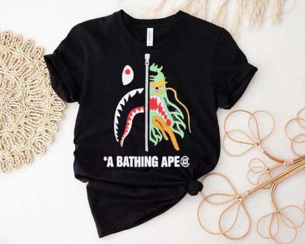 Camo Shark A Bathing Ape Shirt