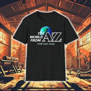 Carl Azuz The World From To Az Logo Tshirt