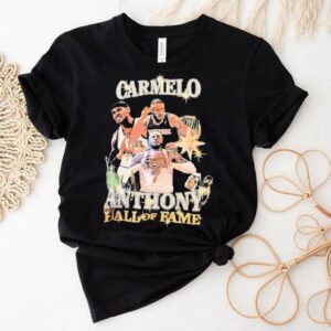 Carmelo Anthony Hall Of Fame New York Knicks Basketball Tshirt