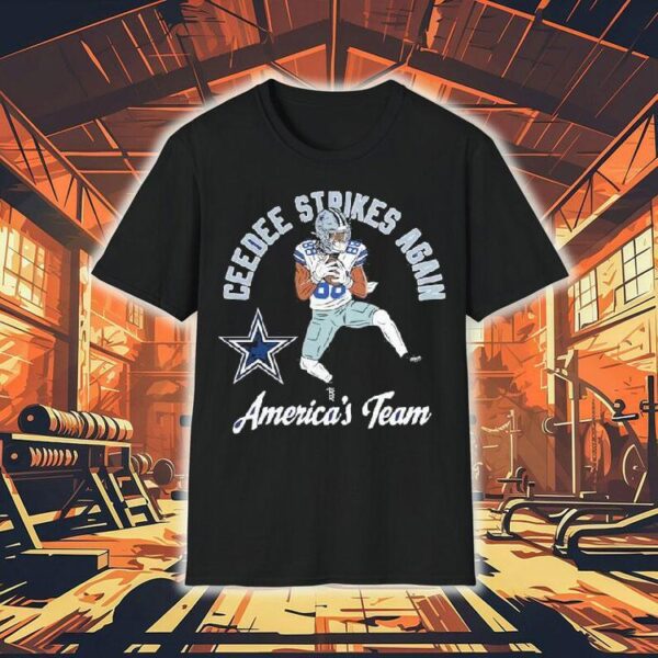 Ceedee Lamb Dallas Cowboys Ceedee Strikes Again America’s Team Shirt