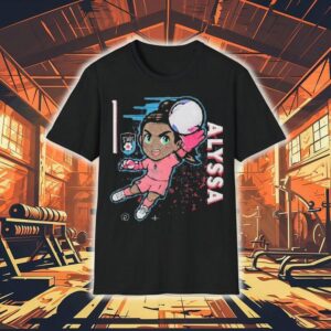Chicago Stars Alyssa Naeher Caricature Tshirt
