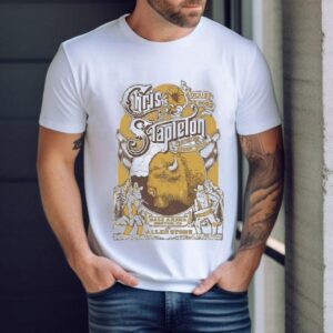 Chris Stapleton Aug Ball Arena In Denver Co Buffalo Bison Tshirt