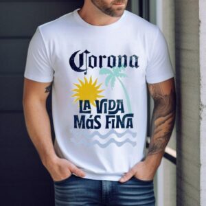 Corona Extra La Vida Mas Fina Beach Tshirt