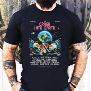 Crash Into Earth October Halloween Tshirt
