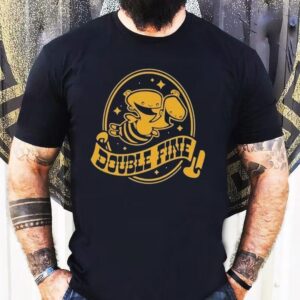 Double Fine Golden Two Headed Baby Tshirt