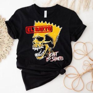 Exbarted El Barto Eat My Shorts Skull Tshirt