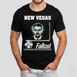 Fallout New Vegas Mr House If You Want To Witness The Fate Of Democracy Look Out The Window Tshirt
