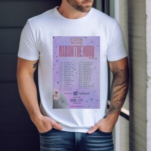 Fitz And The Tantrums Man On The Moon Tour July Aug 2025 Tour Dates Shirt