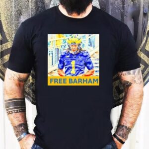 Free Jaishawn Barham Michigan Wolverines Football Shirt