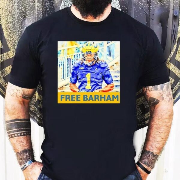 Free Jaishawn Barham Michigan Wolverines Football Shirt