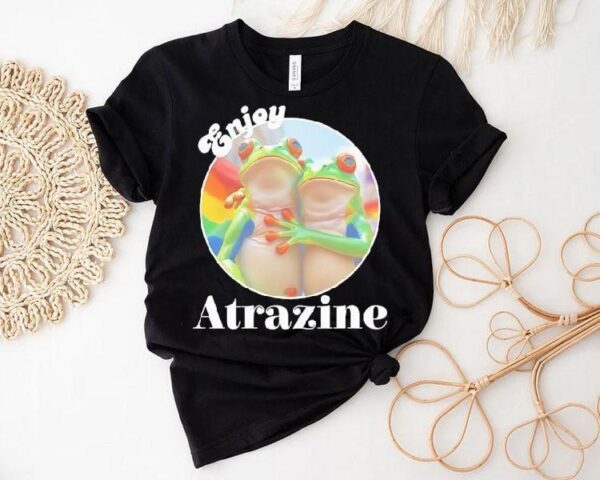 Frog Couple Enjoy Atrazine Shirt