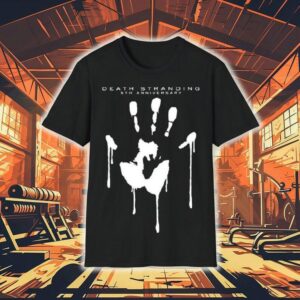 Hideo Kojima Death Stranding Th Anniversary Hand Tshirt