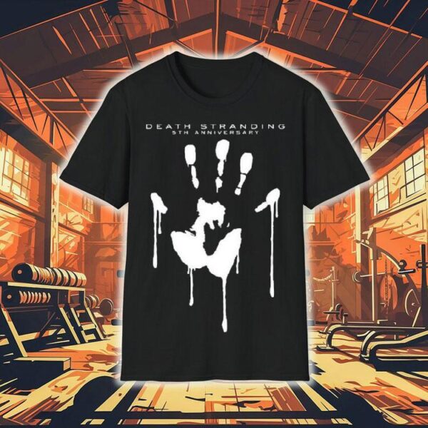 Hideo Kojima Death Stranding 5th Anniversary Hand Shirt