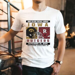 Iowa Hawkeyes Vs Rutgers Scarlet Knights Football College Football Gameday Tshirt