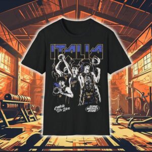 Italy Catch Us Live Euro Basket Tshirt