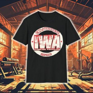 Iwa Mid South Hardcore Wrestling Est Tshirt