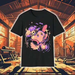 Kirby Pink And Magical Tshirt