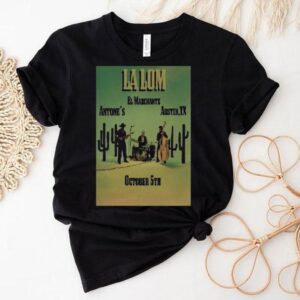 La Lom El Marchante Austin Tx Cactus Tshirt