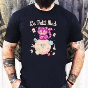 Le Petit Mad The Cheshire Cat From Alice In Wonderland In The Style Of Le Petit Prince Tshirt