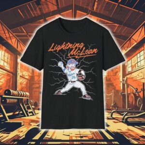 Lightning Nolan Mclean New York Mets Baseball Shirt